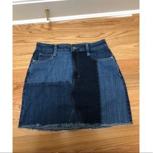 Denim Mini Skirt